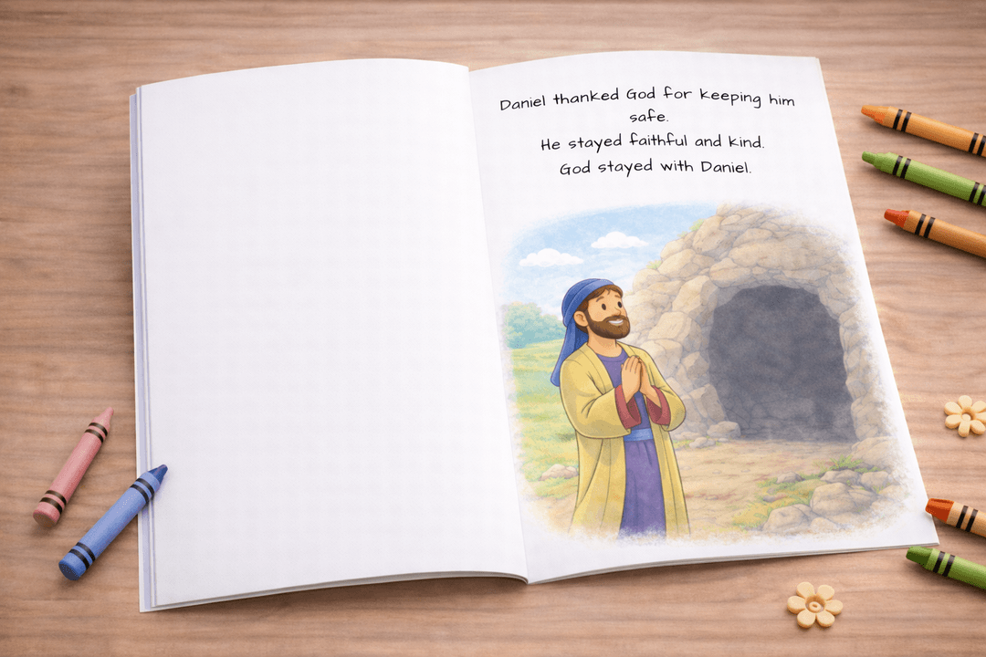 Little Bible Stories: Daniel and the Lion's Den preview