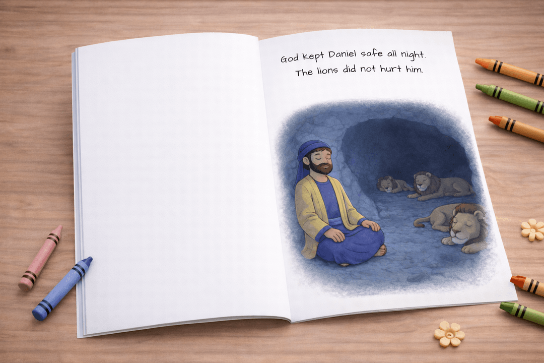 Little Bible Stories: Daniel and the Lion's Den preview