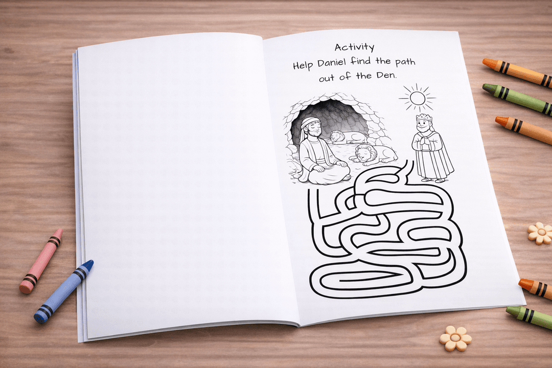 Little Bible Stories: Daniel and the Lion's Den preview
