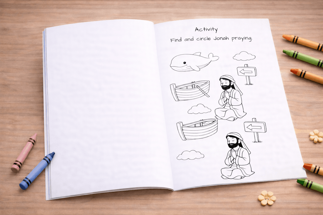 Little Bible Stories: Jonah and the Fish preview