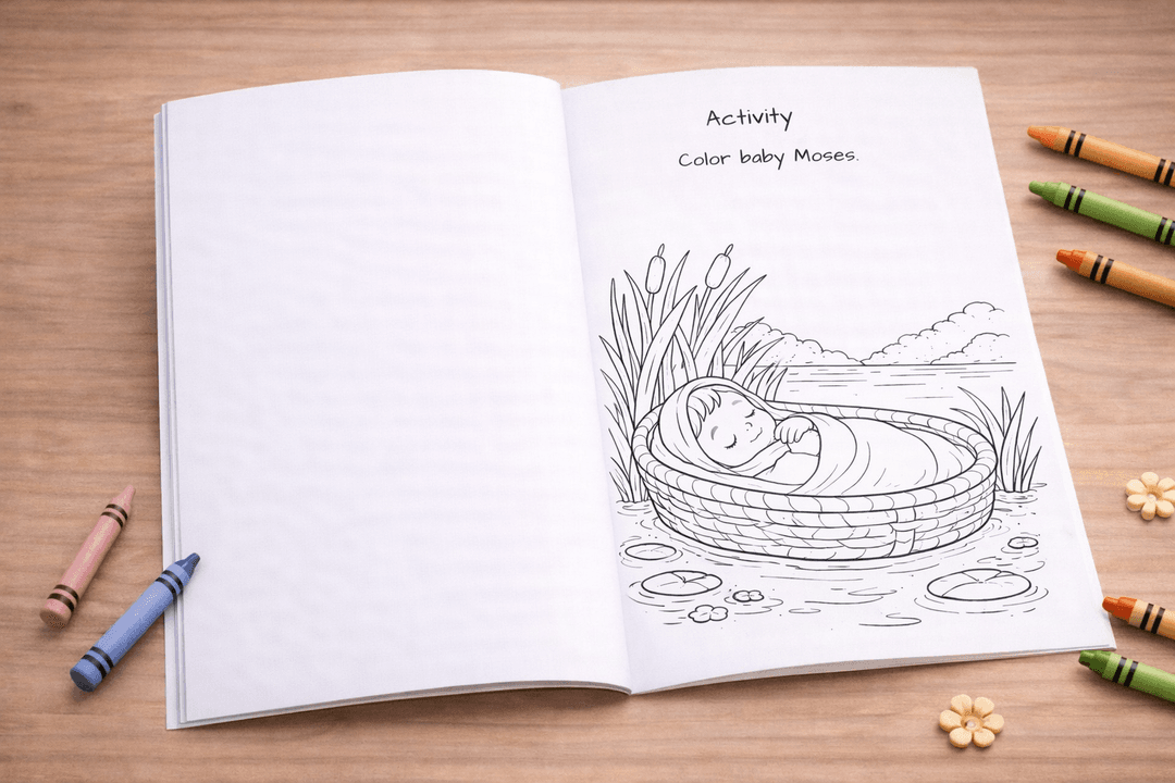 Little Bible Stories: Moses & the Exodus preview